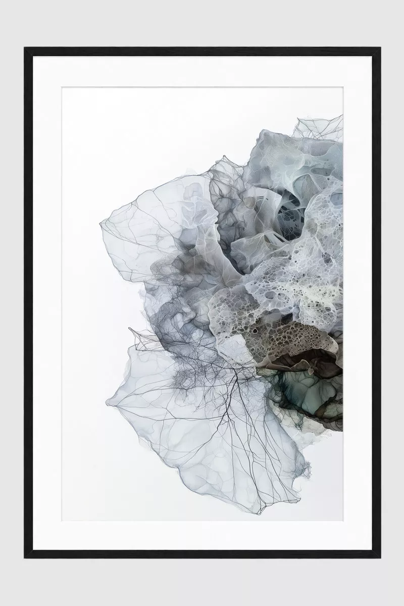 ORGANIC WHISPERS I – Gerahmter Fine Art Print